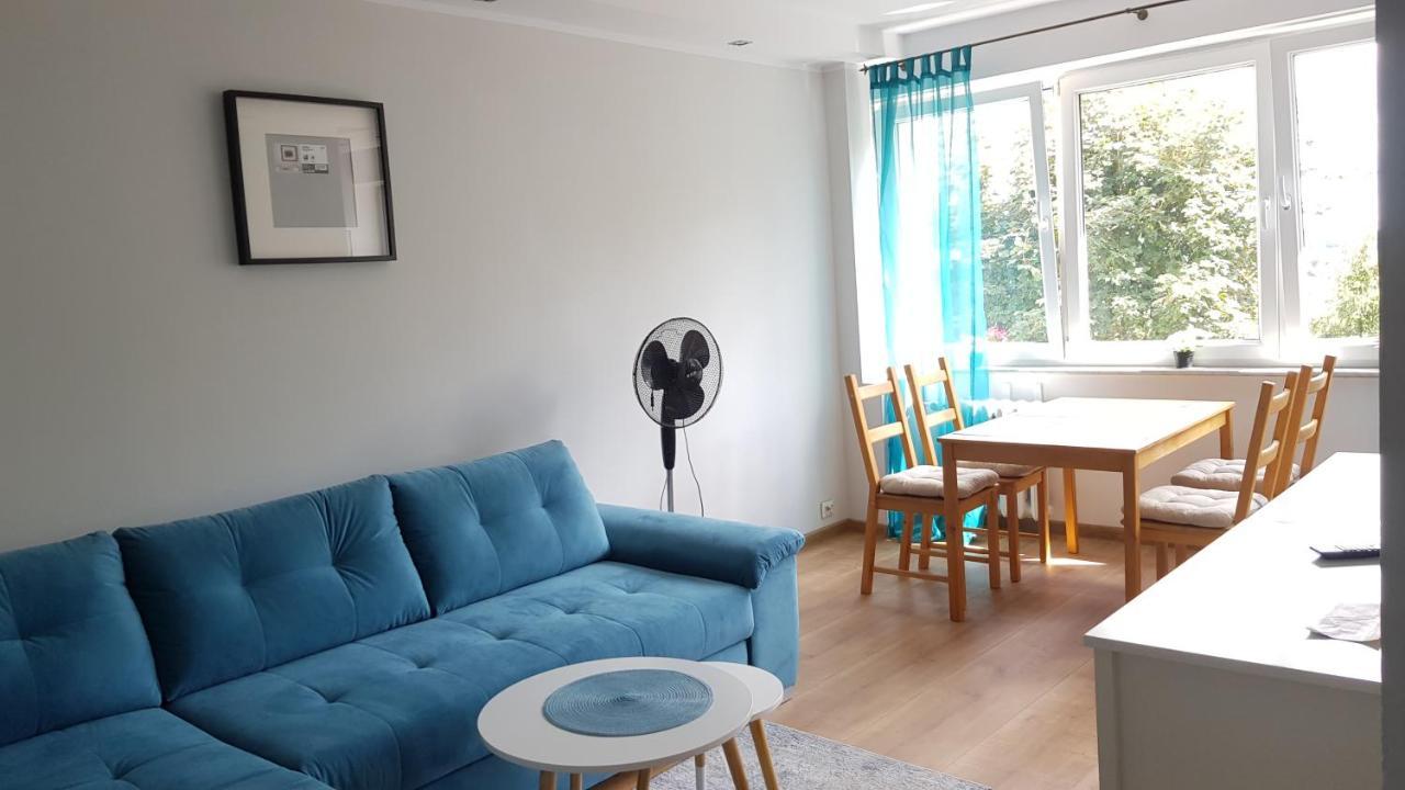 Apartament Turkusowy Leilighet Kaliszki Eksteriør bilde