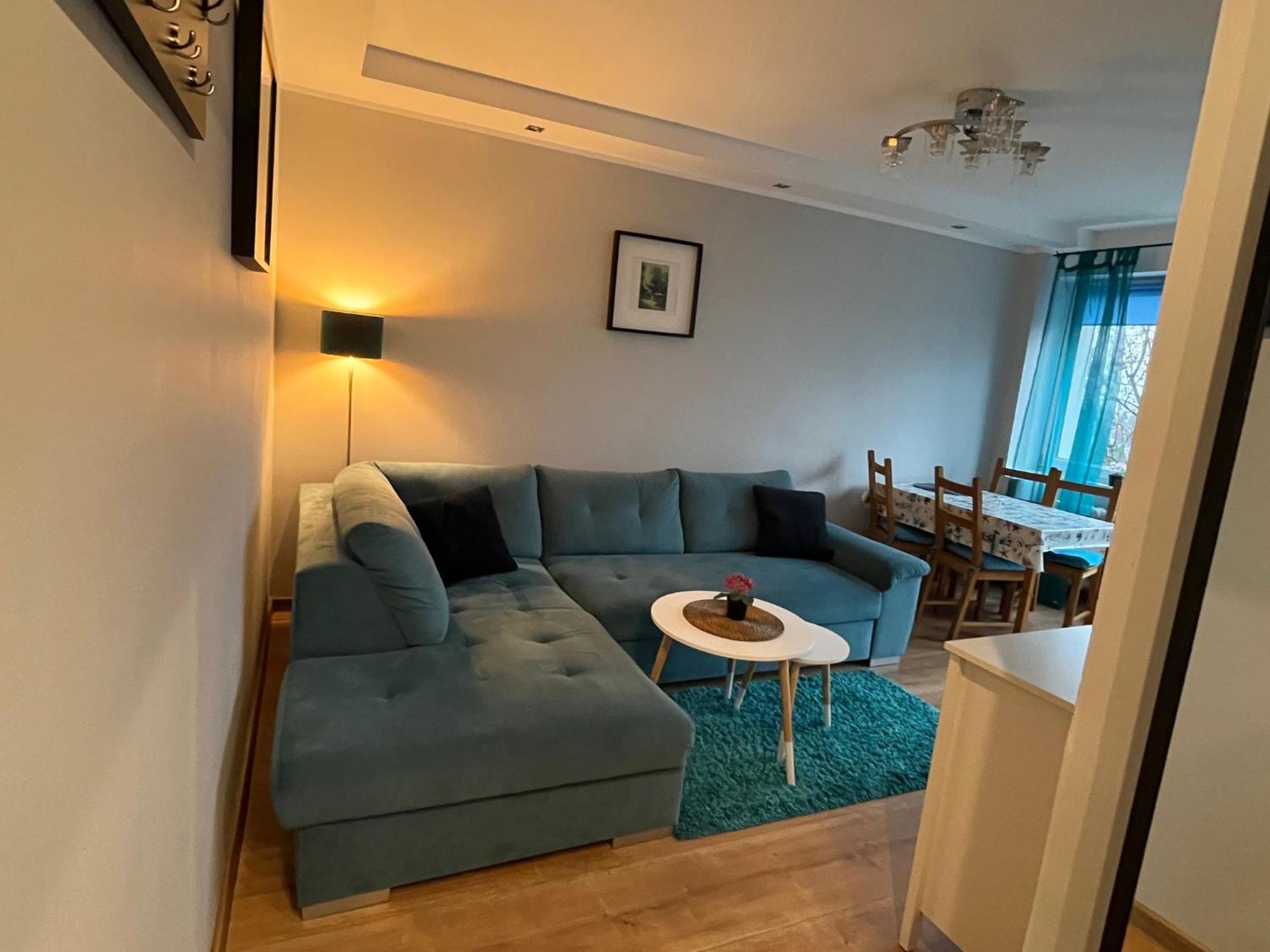 Apartament Turkusowy Leilighet Kaliszki Eksteriør bilde